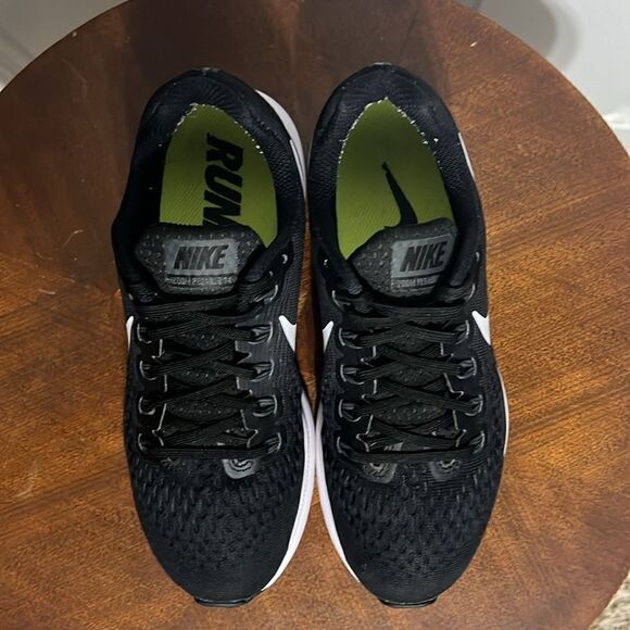 🔥 NIKE Air Zoom Pegasus 34 Running Shoe  Black/White - Women Sz 7 - EXCELLENT - Picture 5 of 15